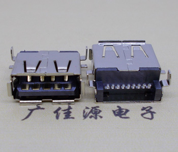 USB 3.0AF沉3.5MM前貼後方腳插闆,黑膠翻邊USB 3.0接口