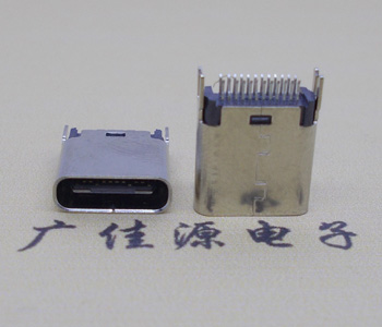 直銷夾闆USB Type C24P母頭,Type C連接器直母座